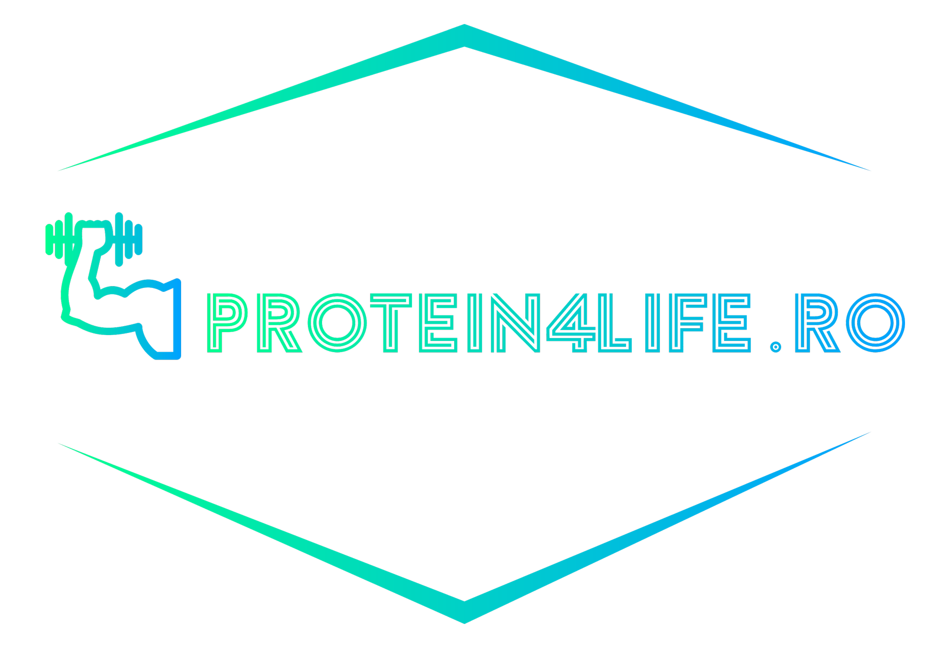 Logo Protein4Life - stabileste standardul de excelenta pentru suplimente naturale si organice Romania